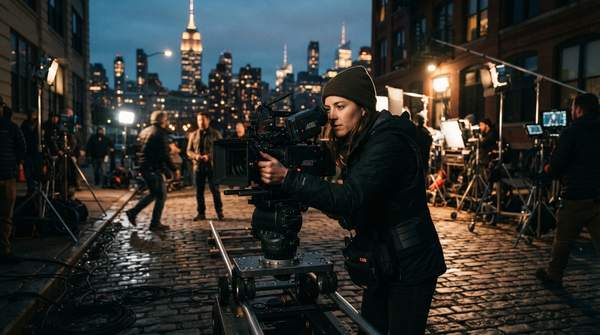 Editorial illustration for New York's Film and TV Production Surges Amid Enhanced Tax Incentives, But Economic Return Debated